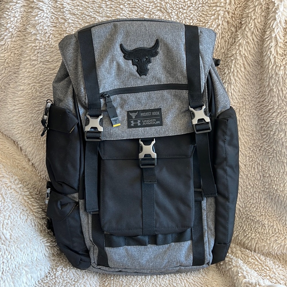 Project Rock x Under Armour backpack